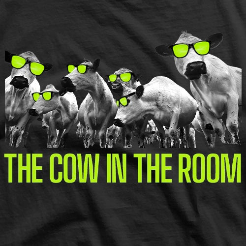 Cow In The Room Tee Shirt